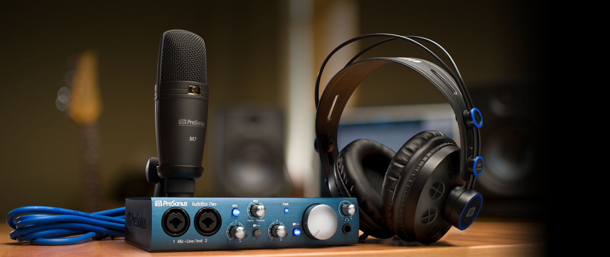 半価特販PreSonus　AUDIOBOX iTWO STUDIO Bundle stuio one オーディオインターフェイス プレソーナス インターフェース オーディオインターフェース