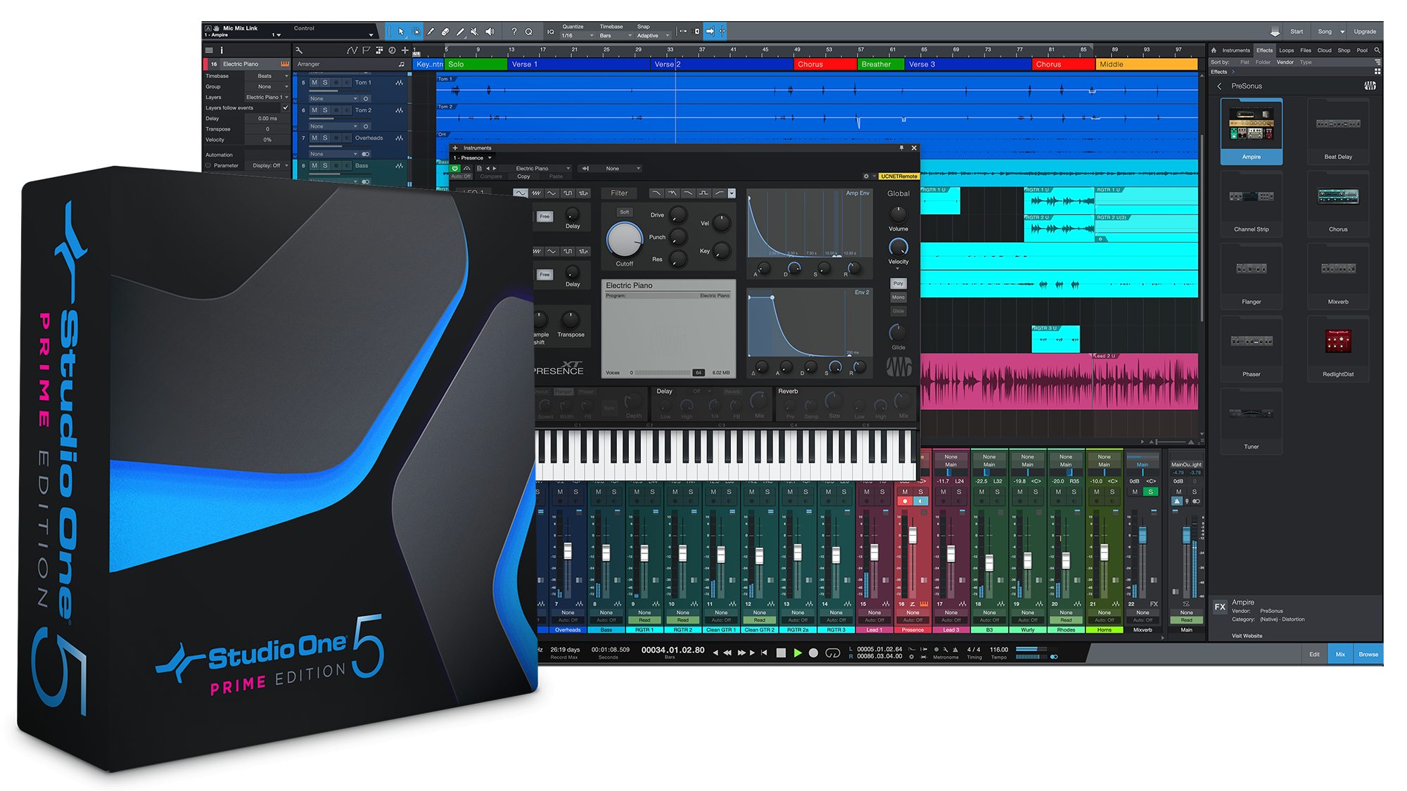 Studio One 5 Prime Presonus Shop