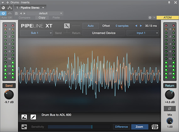 presonus notion 6 using triplets